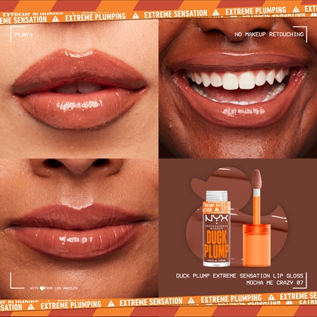 NYX Professional Makeup Duck Plump Lūpu spīdums ar pastiprinošu efektu
