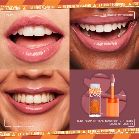 NYX Professional Makeup Duck Plump Lūpu spīdums ar pastiprinošu efektu