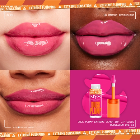 NYX Professional Makeup Duck Plump Lūpu spīdums ar pastiprinošu efektu