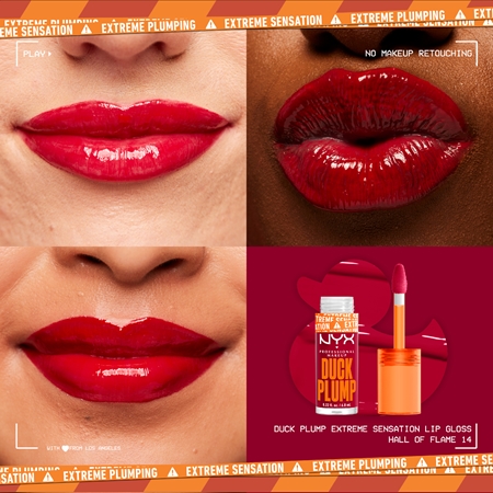 NYX Professional Makeup Duck Plump Lūpu spīdums ar pastiprinošu efektu