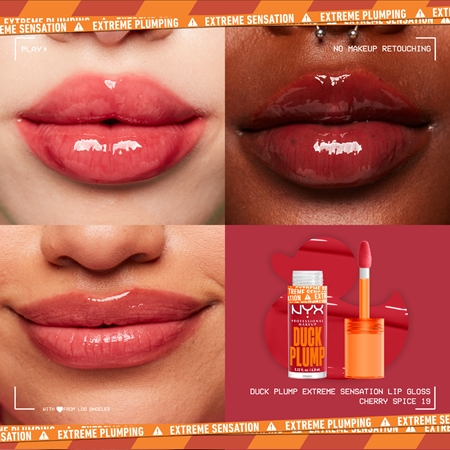 NYX Professional Makeup Duck Plump Lūpu spīdums ar pastiprinošu efektu