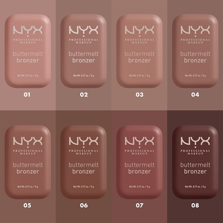 NYX Professional Makeup Buttermelt Bronzer bronzer in crema