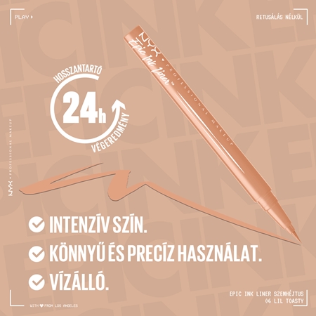 NYX Professional Makeup Epic Ink Szemceruza