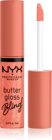 NYX Professional Makeup Butter Gloss Bling Lip Gloss glittering