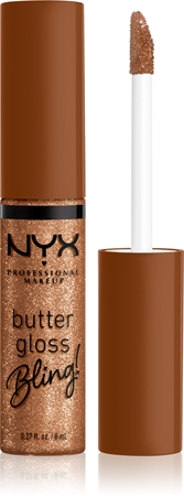NYX Professional Makeup Butter Gloss Bling Lip Gloss glittering