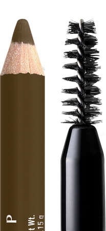 NYX Professional Makeup Powder Louder kulmakynä mukana harja