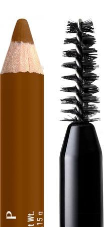 NYX Professional Makeup Powder Louder Augenbrauenstift mit Bürste
