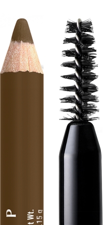 NYX Professional Makeup Powder Louder Eyebrow Pencil with brush