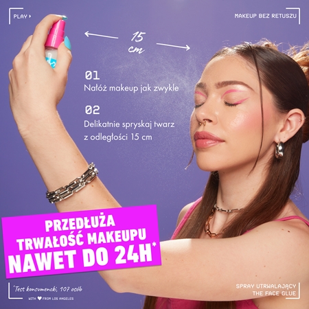 NYX Professional Makeup The Face Glue Setting Spray spray utrwalający