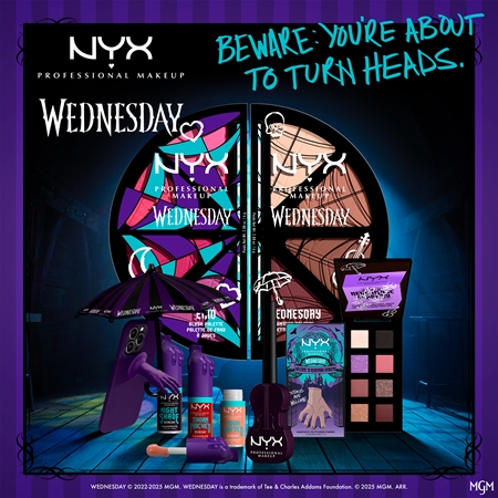 NYX Professional Makeup Wednesday Cello Liquid Liner eye-liners liquides à fini mat pour les yeux