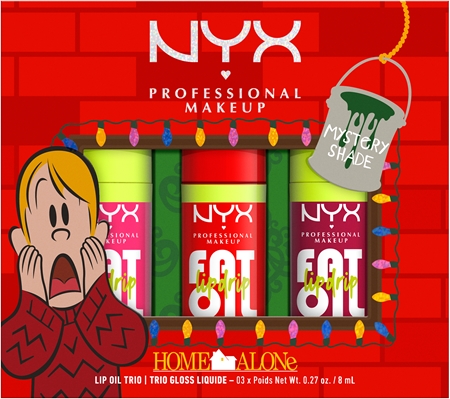 NYX Professional Makeup Home Alone Fat Oil Trio Gift Set voor Lippen Tint Mystery shade 01