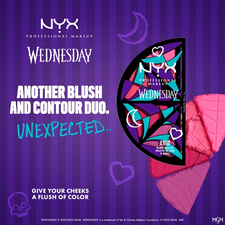 NYX Professional Makeup Wednesday Blush Palette Blush Palette