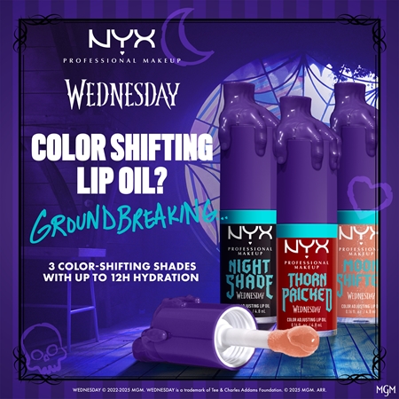 NYX Professional Makeup Wednesday Mystery Lip Oil Lip Oil