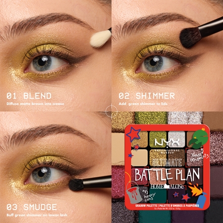 NYX Professional Makeup Home Alone Ultimate Battle Plan Acu ēnu palete