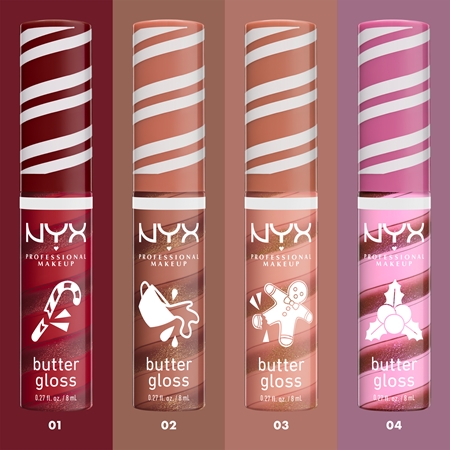 NYX Professional Makeup Holiday Butter Gloss lesk na rty