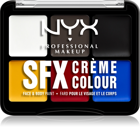 NYX Professional Makeup Halloween SFX Paints πολυλειτουργική παλέτα για σώμα και πρόσωπο