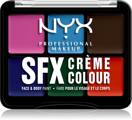 NYX Professional Makeup Halloween SFX Paints Lidschatten & Kontourpalette für Körper und Gesicht