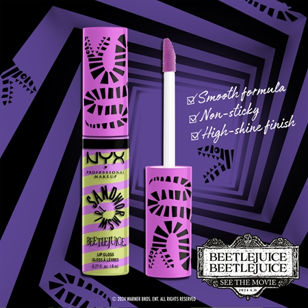 NYX Professional Makeup Beetlejuice Sandworm Swirl lucidalabbra luminoso