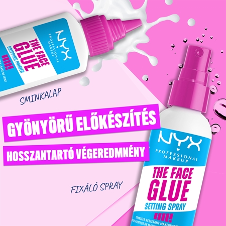 NYX Professional Makeup The Face Glue Primer Egységesítő sminkalap