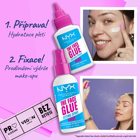 NYX Professional Makeup The Face Glue Primer podkladová báze