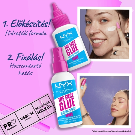 NYX Professional Makeup The Face Glue Primer Egységesítő sminkalap