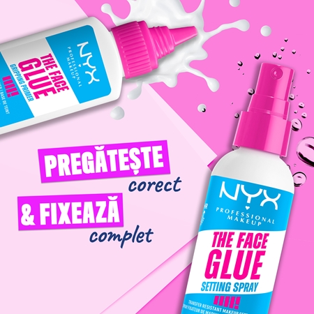 NYX Professional Makeup The Face Glue Primer baza pentru machiaj