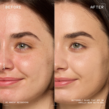 NYX Professional Makeup Buttermelt Glaze rozjasňující tónovací fluid SPF 30
