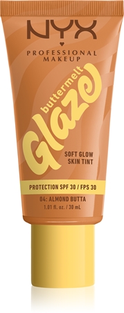 NYX Professional Makeup Buttermelt Glaze rozjasňující tónovací fluid SPF 30