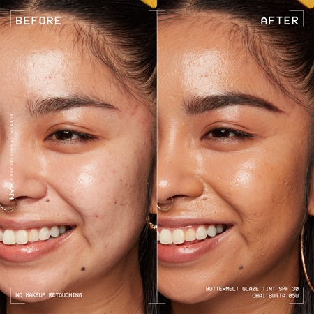 NYX Professional Makeup Buttermelt Glaze rozjasňující tónovací fluid SPF 30
