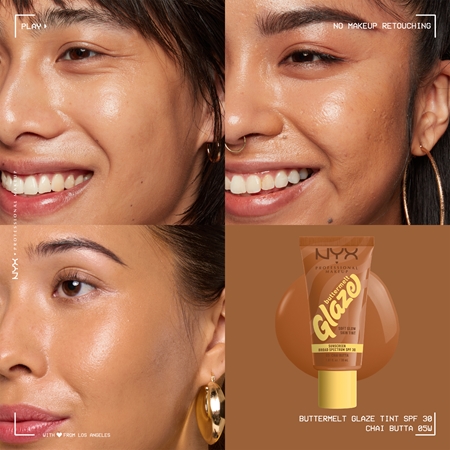 NYX Professional Makeup Buttermelt Glaze rozjasňující tónovací fluid SPF 30