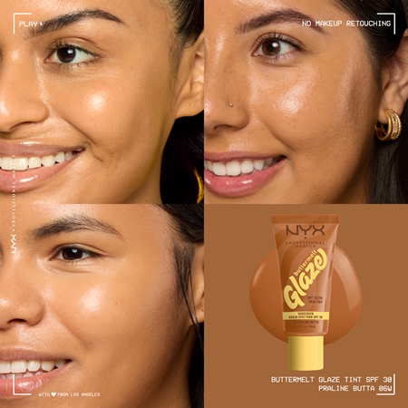 NYX Professional Makeup Buttermelt Glaze rozjasňující tónovací fluid SPF 30