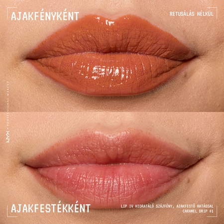 NYX Professional Makeup Lip IV tartós ajakfény hidratáló hatással