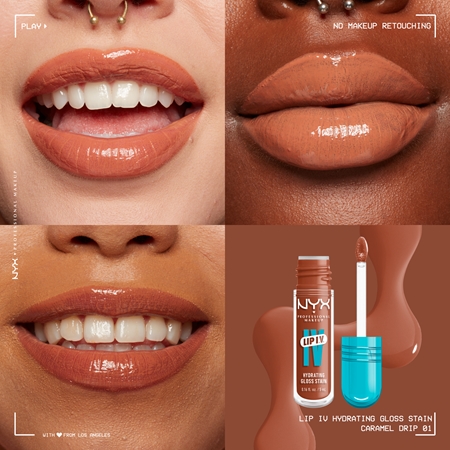 NYX Professional Makeup Lip IV długotrwały błyszczyk do ust o działaniu nawilżającym