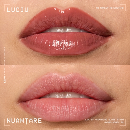 NYX Professional Makeup Lip IV luciu de buze rezistent cu efect de hidratare