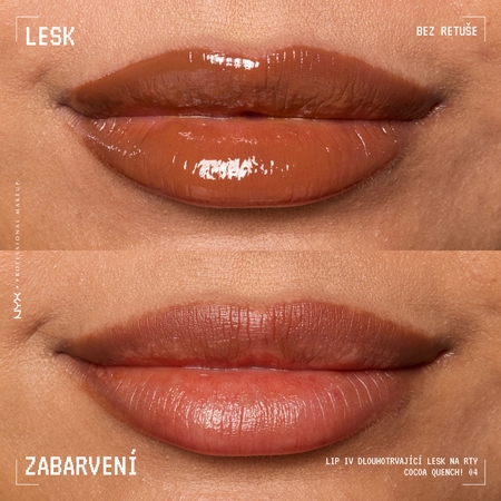 NYX Professional Makeup Lip IV dlouhotrvající lesk na rty s hydratačním účinkem