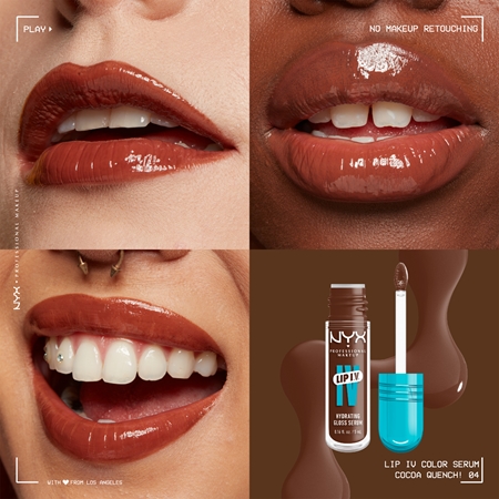 NYX Professional Makeup Lip IV dugotrajno sjajilo za usne s hidratantnim učinkom