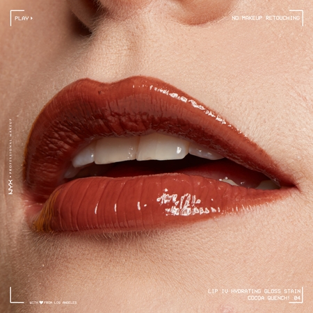 NYX Professional Makeup Lip IV długotrwały błyszczyk do ust o działaniu nawilżającym