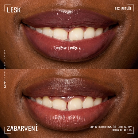NYX Professional Makeup Lip IV dlouhotrvající lesk na rty s hydratačním účinkem