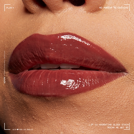 NYX Professional Makeup Lip IV długotrwały błyszczyk do ust o działaniu nawilżającym