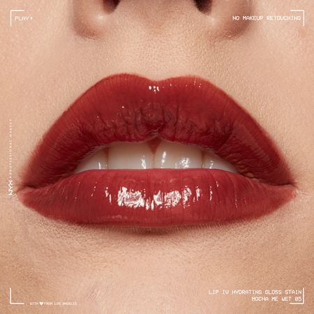 NYX Professional Makeup Lip IV długotrwały błyszczyk do ust o działaniu nawilżającym
