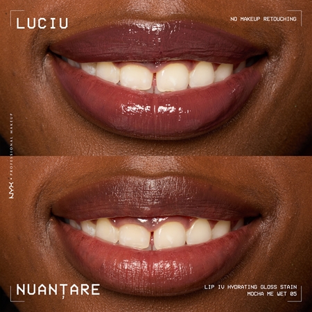 NYX Professional Makeup Lip IV luciu de buze rezistent cu efect de hidratare
