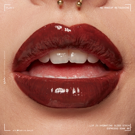 NYX Professional Makeup Lip IV długotrwały błyszczyk do ust o działaniu nawilżającym