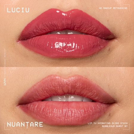 NYX Professional Makeup Lip IV luciu de buze rezistent cu efect de hidratare