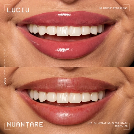 NYX Professional Makeup Lip IV luciu de buze rezistent cu efect de hidratare