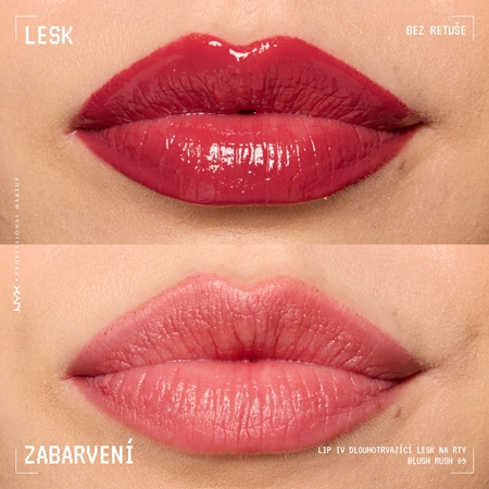 NYX Professional Makeup Lip IV dlouhotrvající lesk na rty s hydratačním účinkem