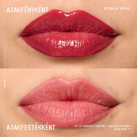 NYX Professional Makeup Lip IV tartós ajakfény hidratáló hatással