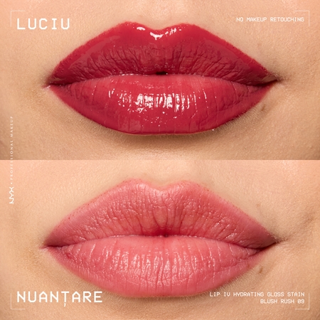 NYX Professional Makeup Lip IV luciu de buze rezistent cu efect de hidratare