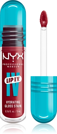 NYX Professional Makeup Lip IV Ilgnoturīgs lūpu spīdums ar mitrinošu efektu