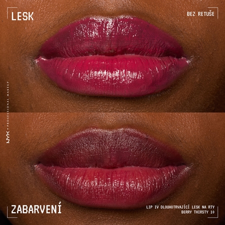 NYX Professional Makeup Lip IV dlouhotrvající lesk na rty s hydratačním účinkem