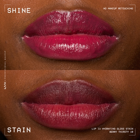 NYX Professional Makeup Lip IV Ilgnoturīgs lūpu spīdums ar mitrinošu efektu
